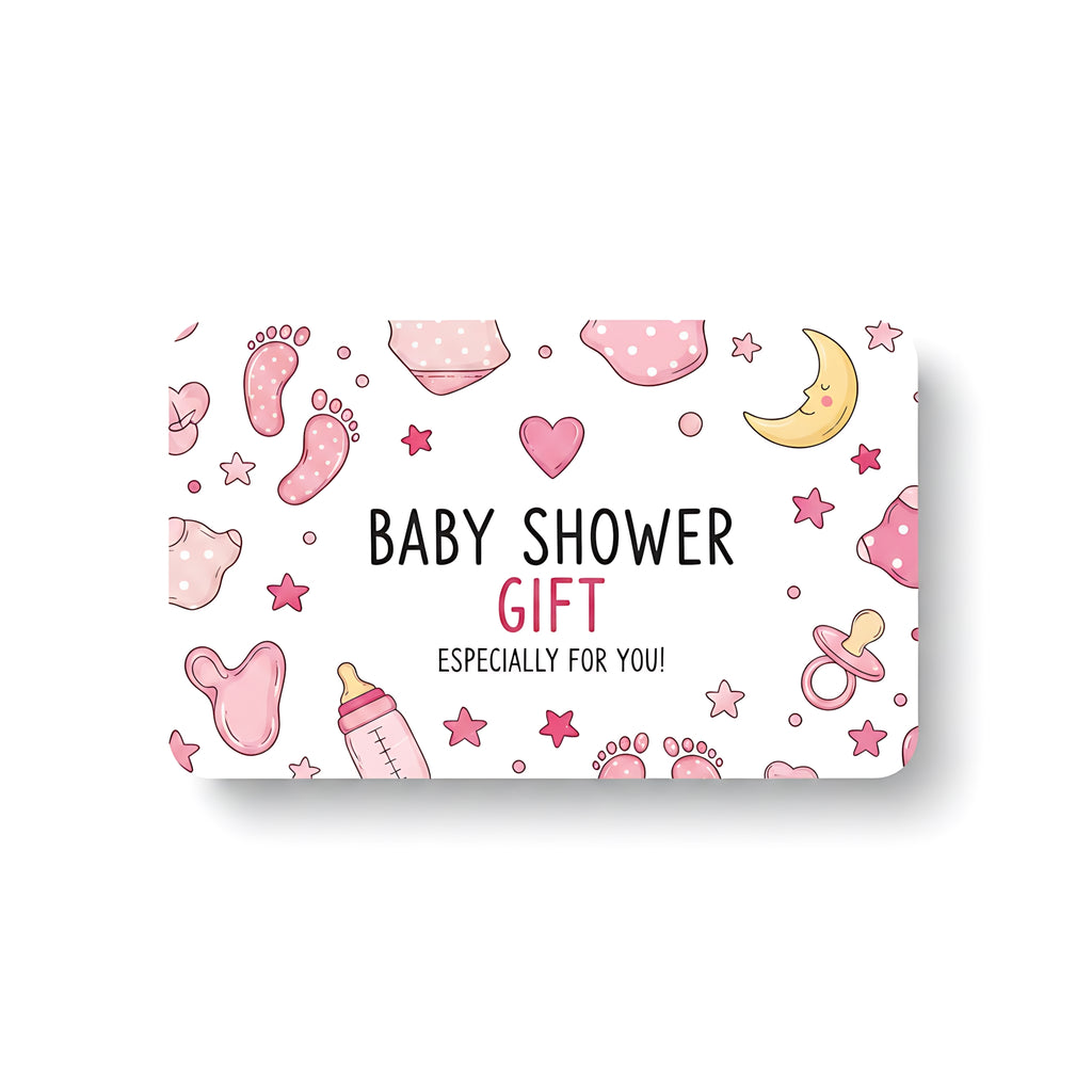 Baby Shower Gift Card Cute Voucher for New Parents
