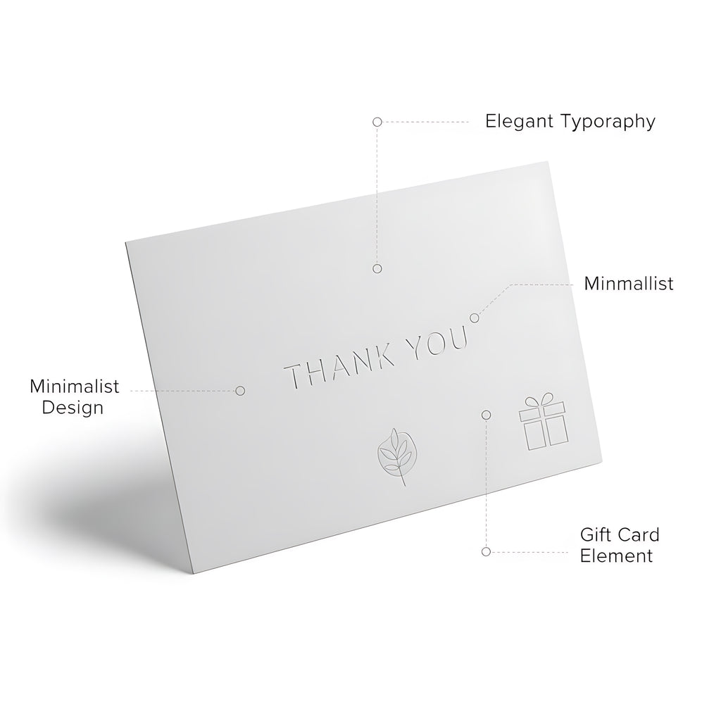 Thank You Gift Card Appreciation Voucher