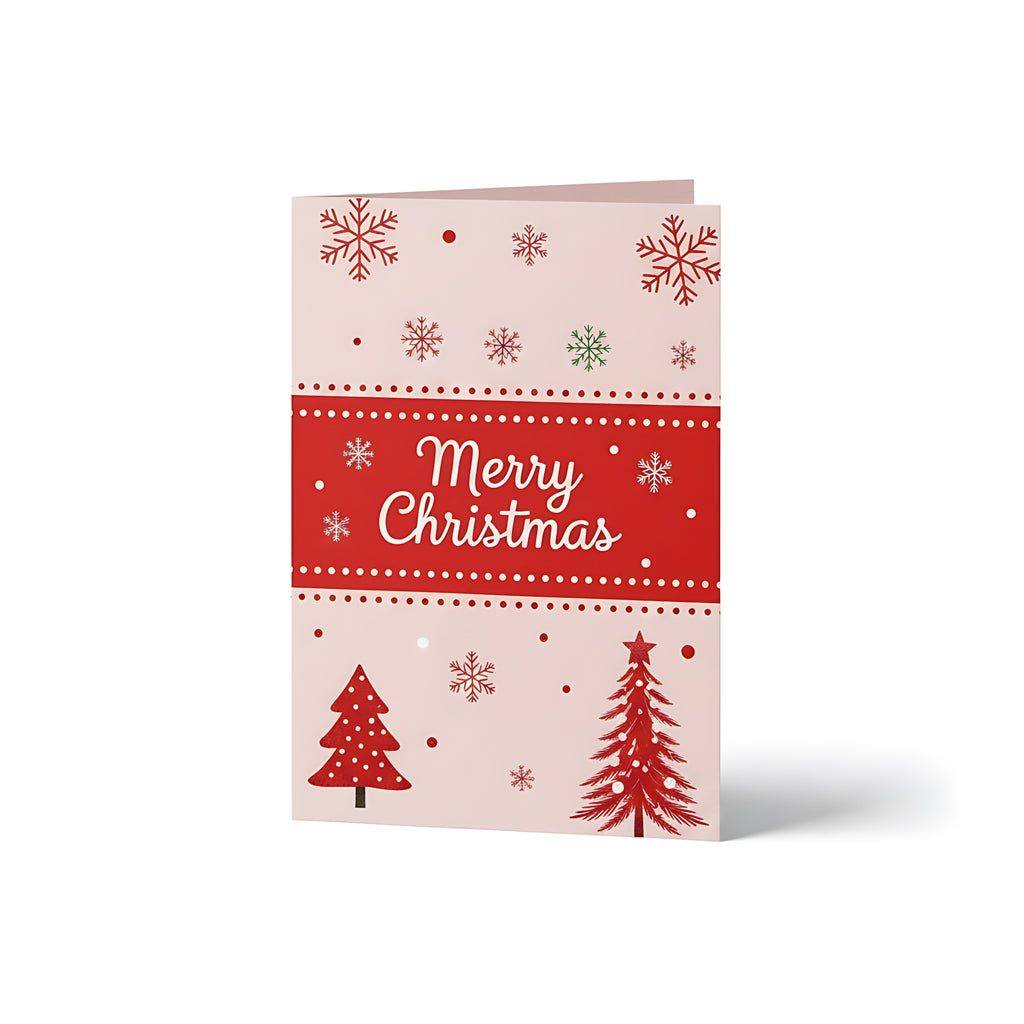 Christmas Gift Card Festive Holiday Voucher