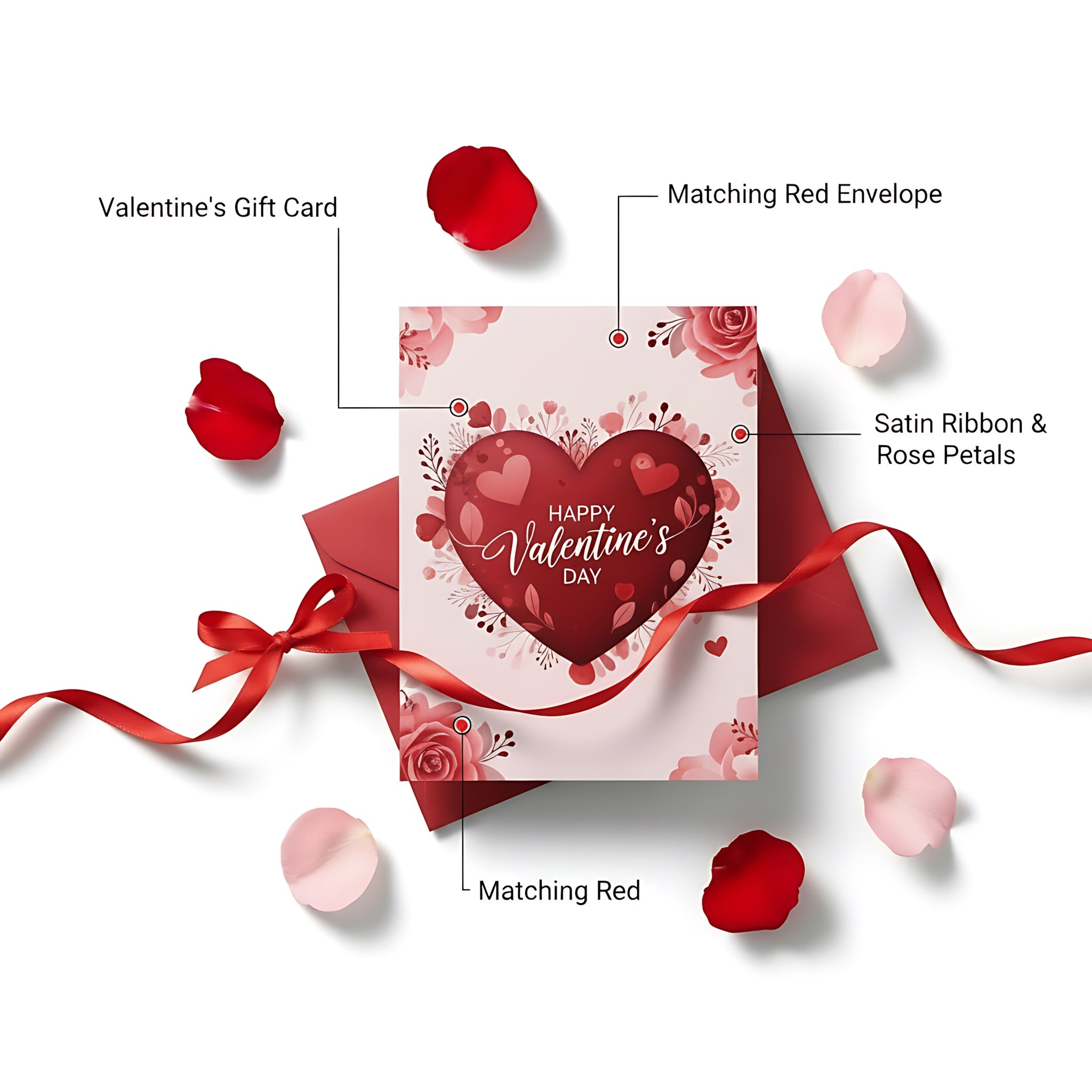 Valentine Gift Card Romantic Voucher for Couples