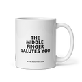 THE MIDDLE FINDER SALUTES YOU